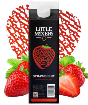 Little Mixers Puree Truskawkowe - 1 litr